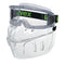 uvex ultravision Vollsichtbrille innen beschlagfrei, außen extrem kratzfest und chemikalienbeständig (mit Faceguard)