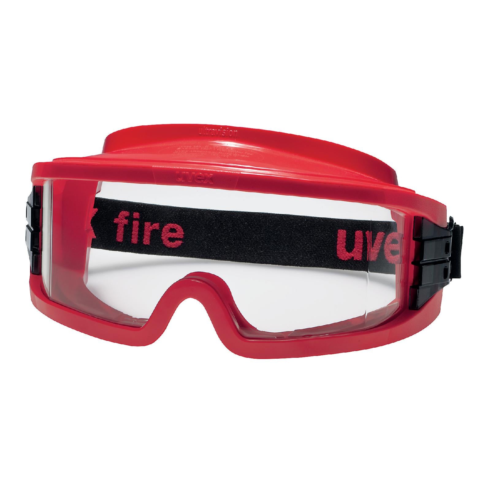uvex ultravision Vollsichtbrille innen beschlagfrei, außen extrem kratzfest und chemikalienbeständig (gasdicht)