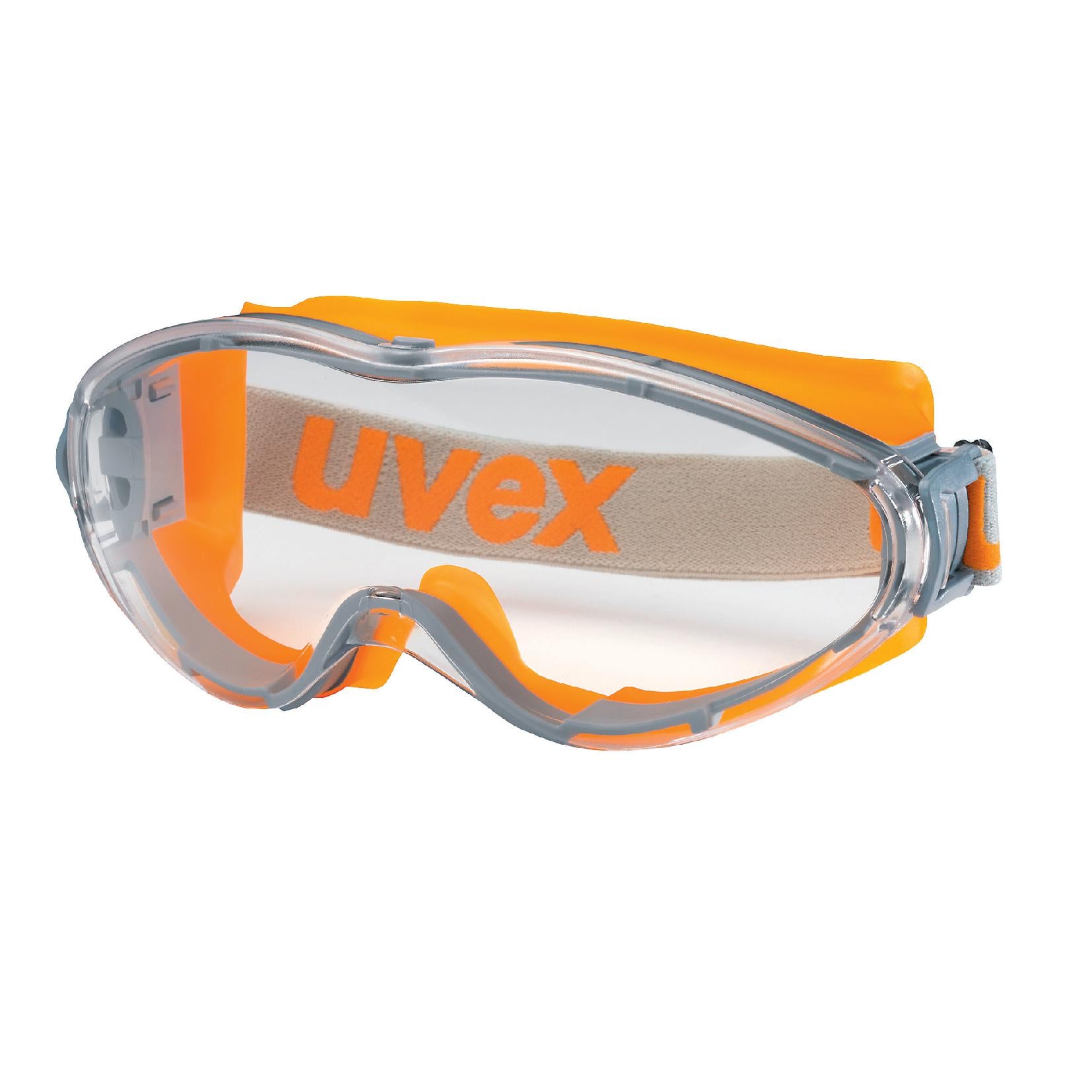 uvex ultrasonic Vollsichtbrille außen kratzfest, innen dauerhaft beschlagfrei