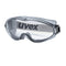 uvex ultrasonic Vollsichtbrille innen beschlagfrei, außen extrem kratzfest und chemikalienbeständig