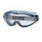 uvex ultrasonic Vollsichtbrille außen kratzfest, innen dauerhaft beschlagfrei (mit reduzierter Ventilation)