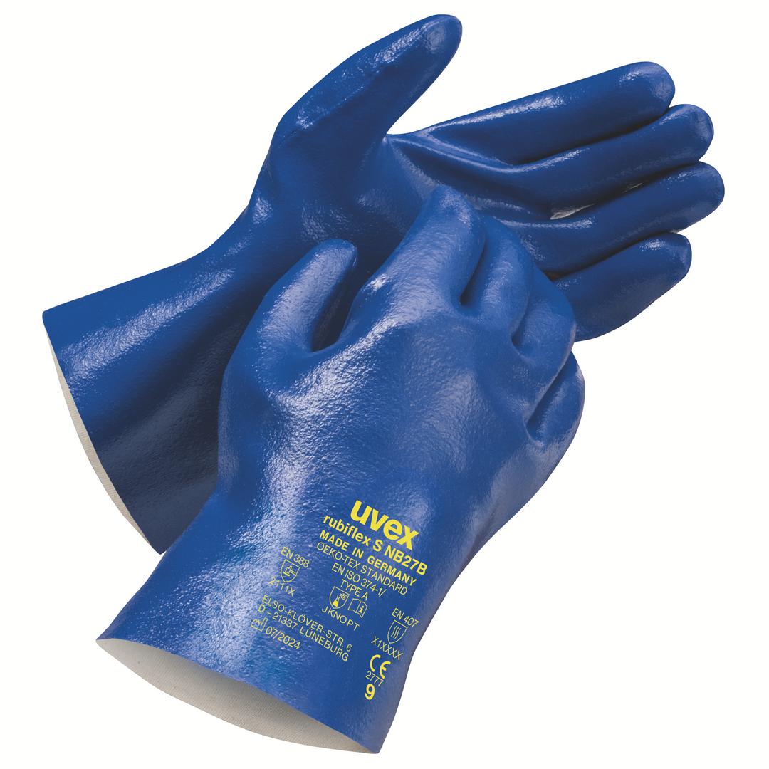 uvex rubiflex S NB27B Chemikalienschutzhandschuh