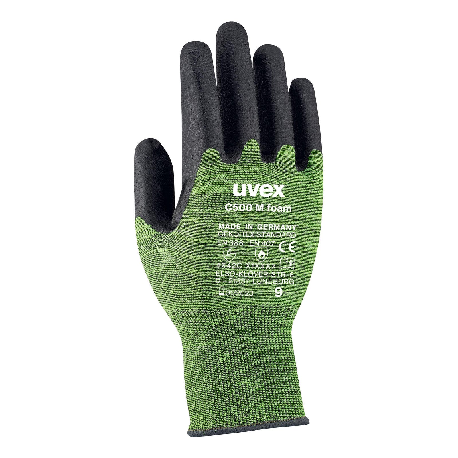 uvex C500 M foam Schnittschutzhandschuh