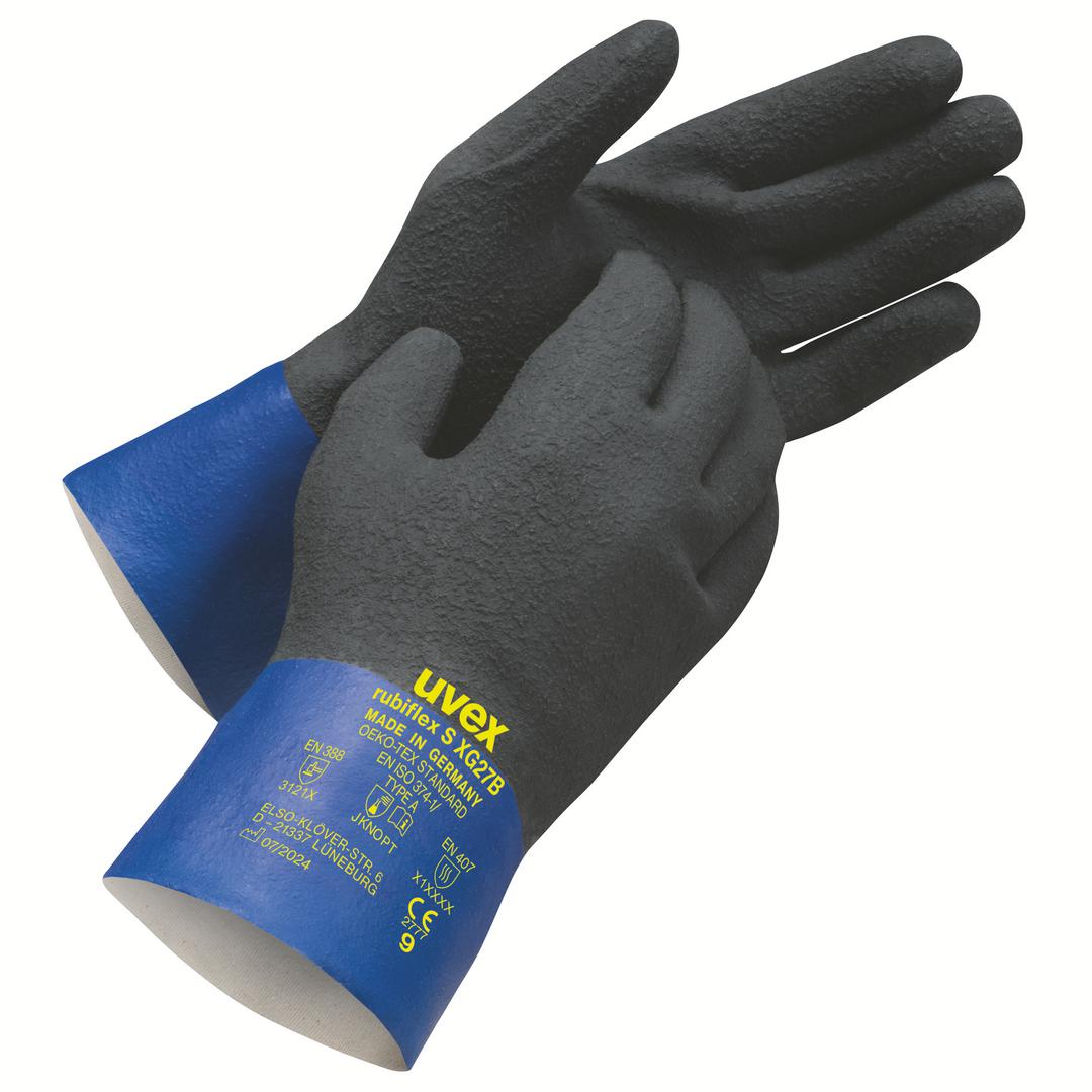 uvex rubiflex S XG27B Chemikalienschutzhandschuh