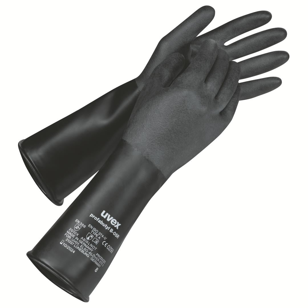 uvex profabutyl B-05R Chemikalienschutzhandschuh - MELTEC GmbH