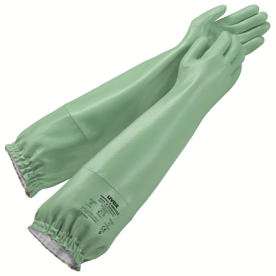uvex rubiflex S NB60SZ Chemikalienschutzhandschuh