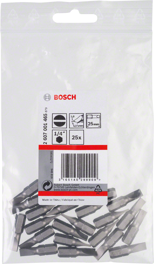 Bosch Schrauberbit Extra-Hart