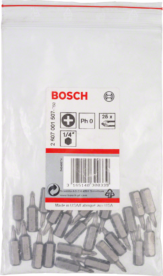 Bosch Schrauberbit Extra-Hart