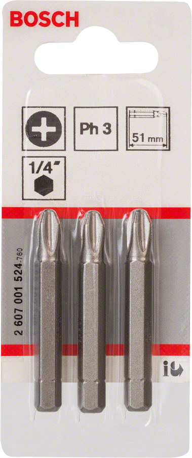 Bosch Schrauberbit Extra-Hart