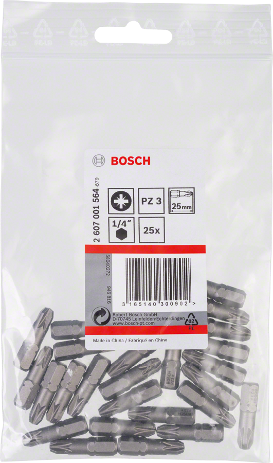 Bosch Schrauberbit Extra-Hart