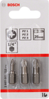 Bosch 3tlg. Schrauberbit-Set Extra-Hart