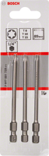 Bosch 3tlg. Schrauberbit-Set Extra-Hart - MELTEC GmbH