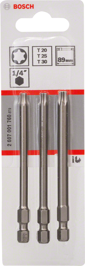 Bosch 3tlg. Schrauberbit-Set Extra-Hart - MELTEC GmbH