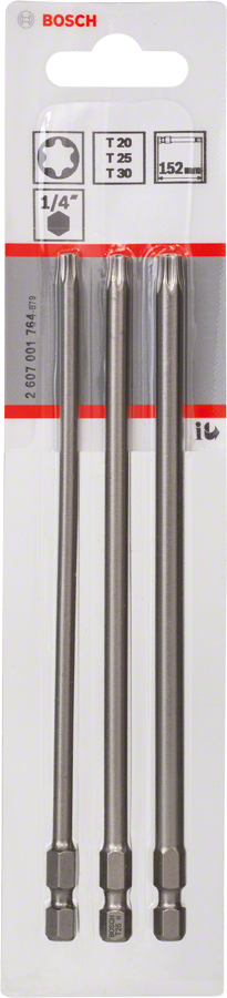 Bosch 3tlg. Schrauberbit-Set Extra-Hart - MELTEC GmbH