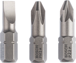 Bosch 3tlg. Schrauberbit-Set Extra-Hart (gemischt)