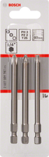 Bosch 3tlg. Schrauberbit-Set Extra-Hart (gemischt)