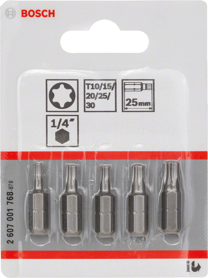 Bosch 3tlg. Schrauberbit-Set Extra-Hart - MELTEC GmbH