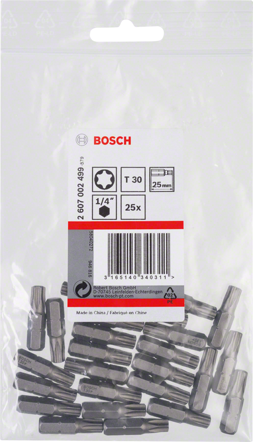 Bosch Schrauberbit Extra-Hart