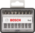 Bosch 8-teiliges Schrauberbit-Set, Robust Line, Sx PZ, Extra Hard-Ausführung