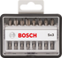 Bosch 8-teiliges Schrauberbit-Set, Robust Line, Sx PH/PZ, Extra Hard-Ausführung