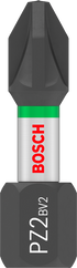 Bosch Pro Pozidriv Impact Bit, PZ2, 90 mm