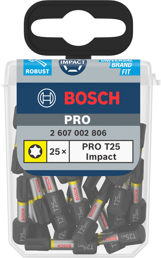 Bosch Pro Torx Impact Bit, T20, 90 mm