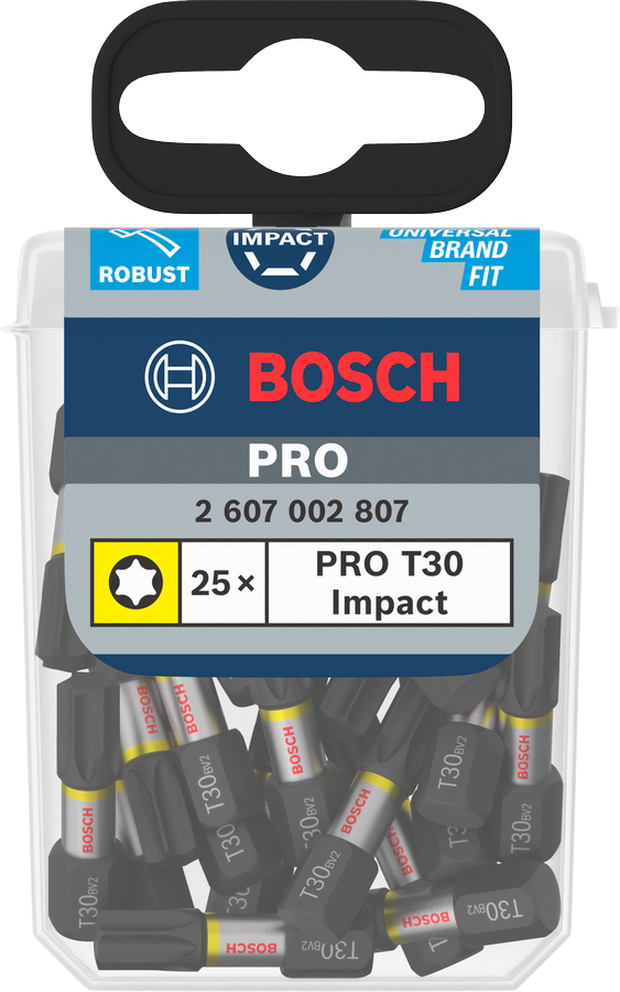 Bosch Pro Torx Impact Bit, T20, 90 mm