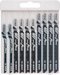 Bosch 10tlg. Stichsägeblatt-Set Basic for Wood