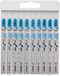 Bosch 10tlg. Stichsägeblatt-Set Basic for Metal