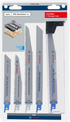 Bosch PRO Demolition Säbelsägeblatt Set, 6-tlg.