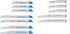 Bosch PRO Demolition Säbelsägeblatt Set, 12-tlg.
