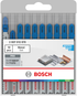 Bosch Stichsägeblatt Set Metal Advanced, 10-tlg.