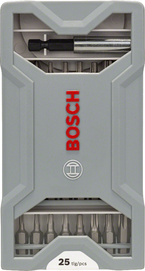 Bosch 25-teiliges Schrauberbit-Set, PH/PZ/T