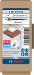 Bosch PRO SDS plus-5C Flachmeißelset, 20 x 250 mm, 5-tlg. - MELTEC GmbH
