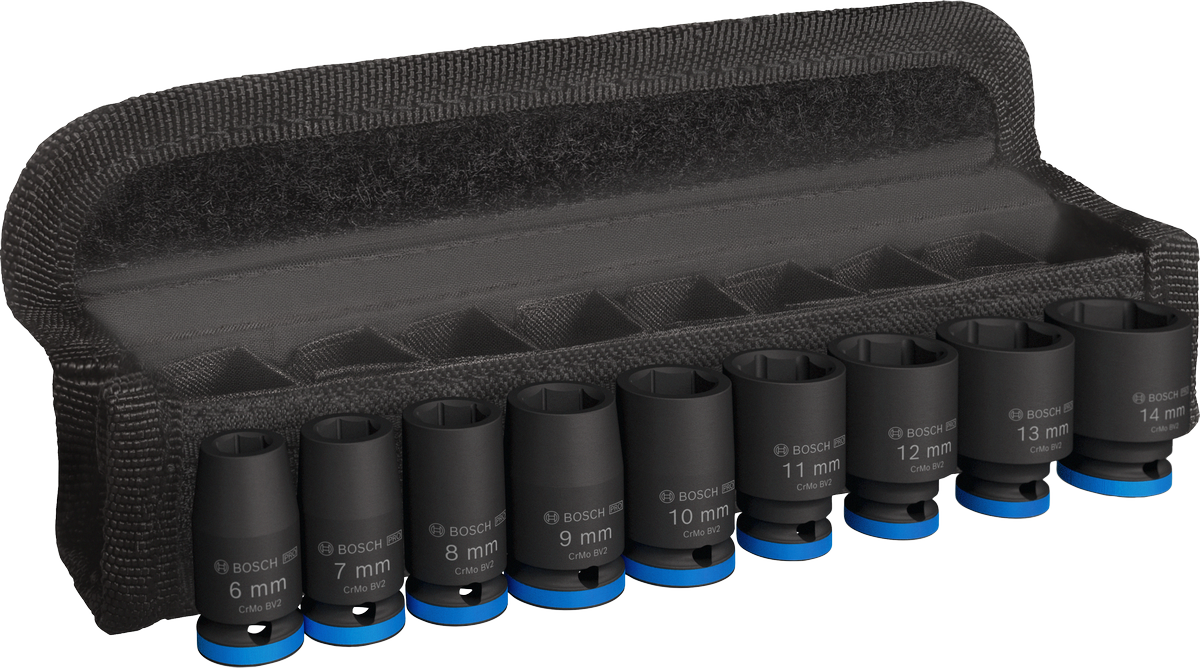 Bosch PRO Impact Steckschlüsselsatz Set, 1/2