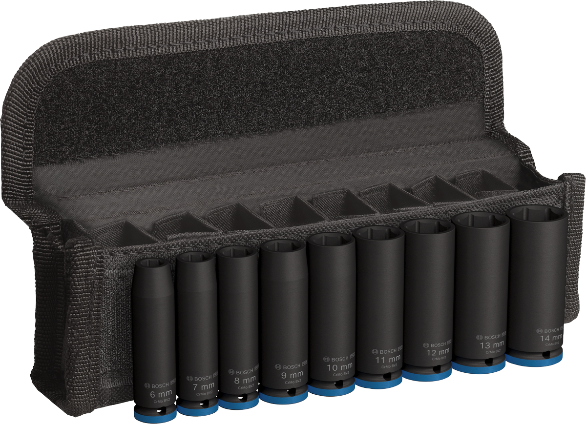 Bosch PRO Impact Steckschlüsselsatz Set, 1/2