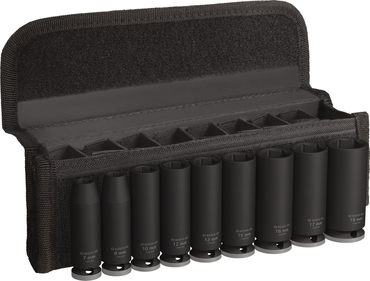 Bosch PRO Impact Steckschlüsselsatz Set, 1/2