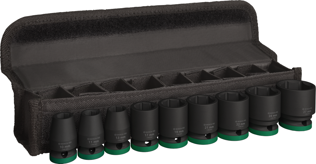Bosch PRO Impact Steckschlüsselsatz Set, 1/2