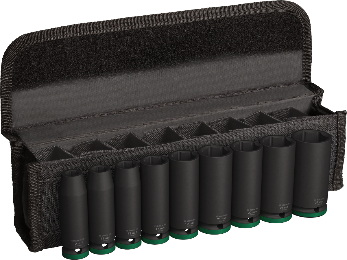 Bosch PRO Impact Steckschlüsselsatz Set, 1/2