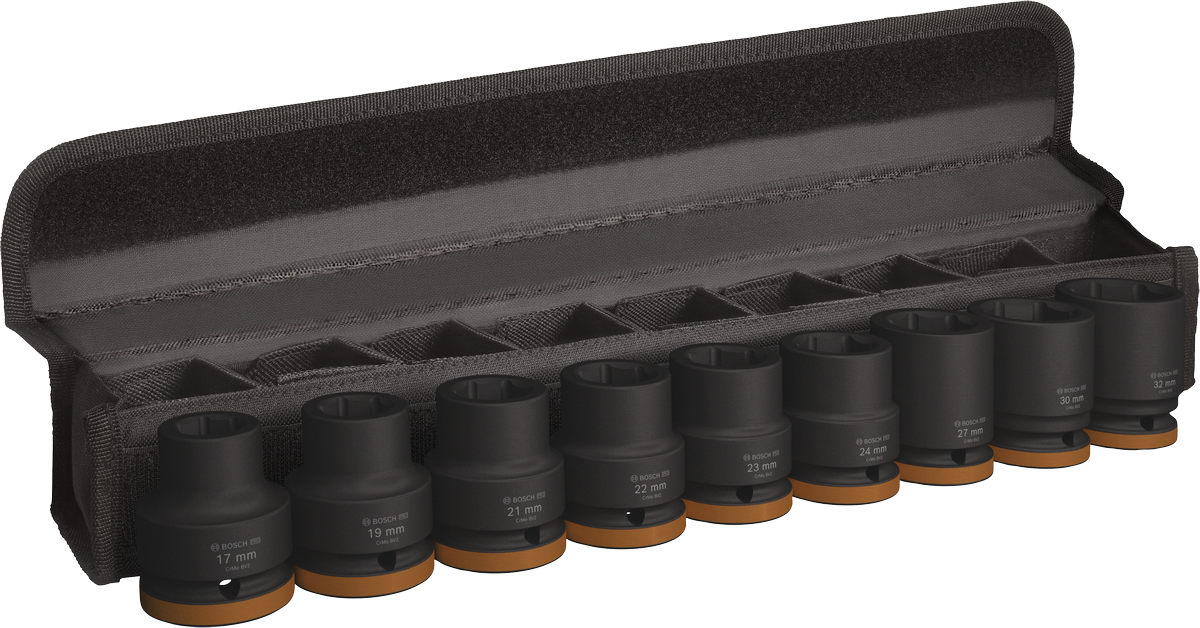 Bosch PRO Impact Steckschlüsselsatz Set, 1/2