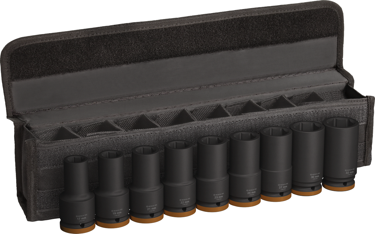 Bosch PRO Impact Steckschlüsselsatz Set, 1/2