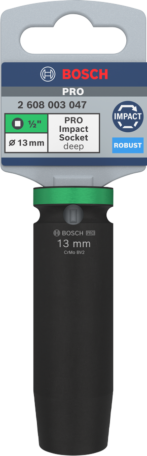 Bosch PRO Impact Steckschlüsselsatz, 1/2