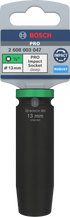 Bosch PRO Impact Steckschlüsselsatz, 1/2", 10 mm, Standard - MELTEC GmbH