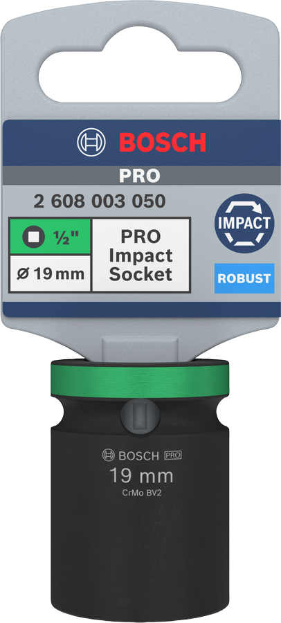 Bosch PRO Impact Steckschlüsselsatz, 1/2", 10 mm, Standard - MELTEC GmbH