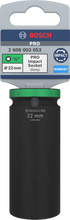 Bosch PRO Impact Steckschlüsselsatz, 1/2", 10 mm, Standard - MELTEC GmbH
