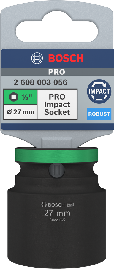 Bosch PRO Impact Steckschlüsselsatz, 1/2
