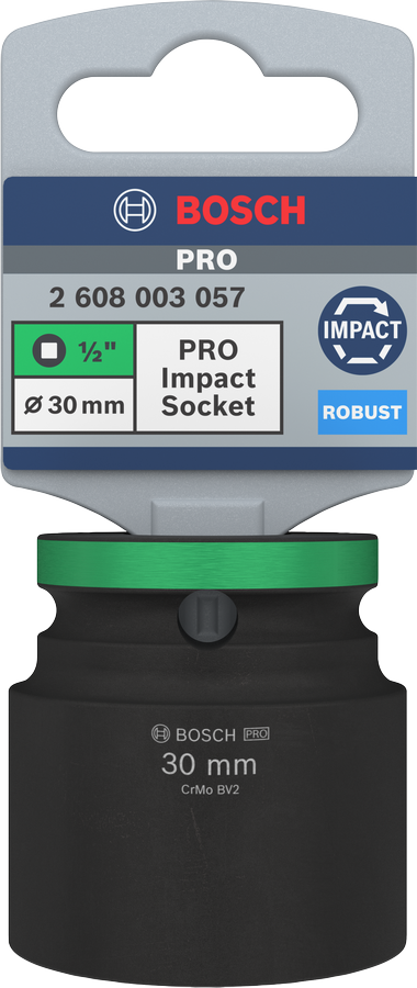 Bosch PRO Impact Steckschlüsselsatz, 1/2", 10 mm, Standard - MELTEC GmbH