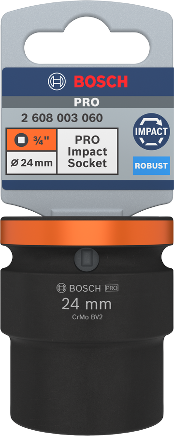 Bosch PRO Impact Steckschlüsselsatz, 1/2