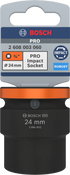Bosch PRO Impact Steckschlüsselsatz, 1/2", 10 mm, Standard - MELTEC GmbH