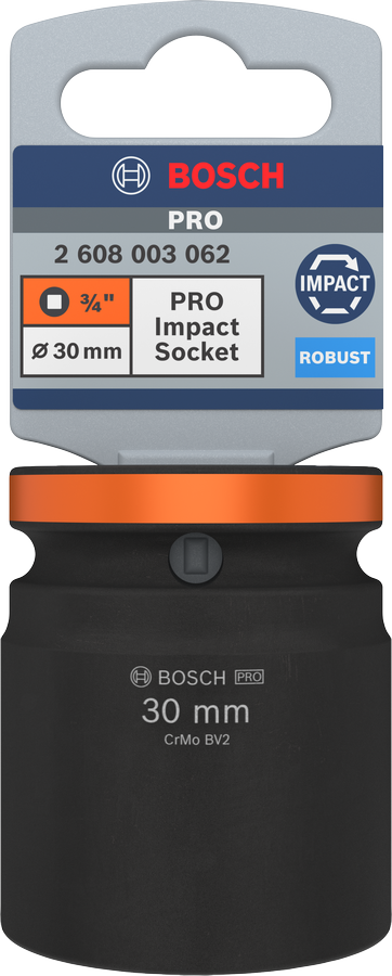 Bosch PRO Impact Steckschlüsselsatz, 1/2", 10 mm, Standard - MELTEC GmbH